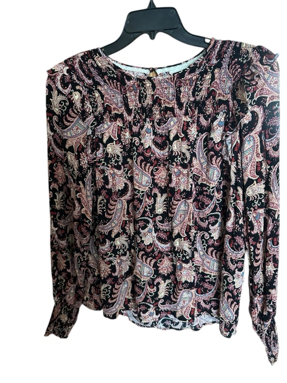 Knox Rose Multicolor Paisley Blouse